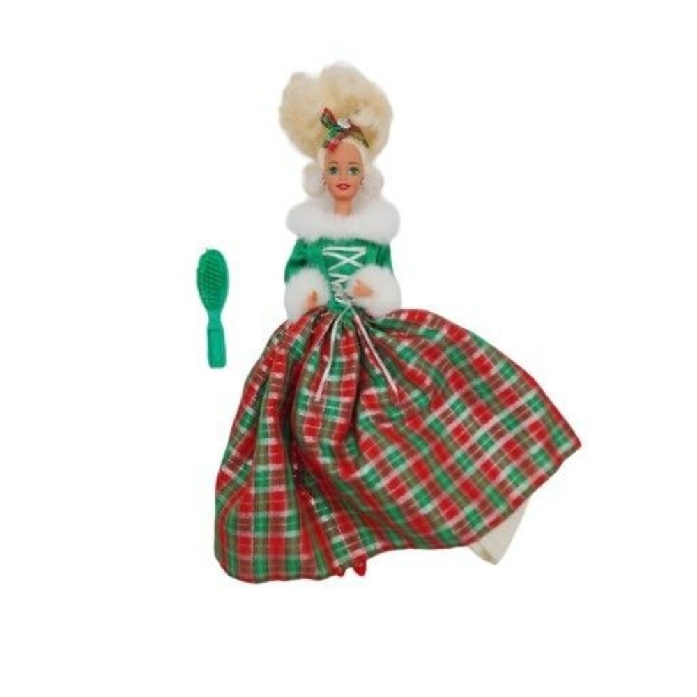 Vintage 1994 Winter’s Eve Barbie Special Edition #13613 Loose Gown & Brush